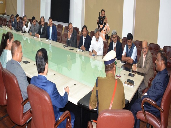 J &K LG GC Murmu held a meeting with officials at civil secretariat in Jammu on Monday 