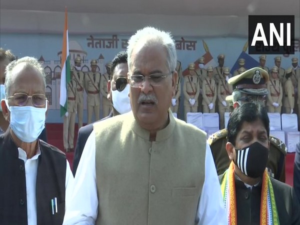 Chhattisgarh Chief Minister Bhupesh Baghel (Photo/ANI)