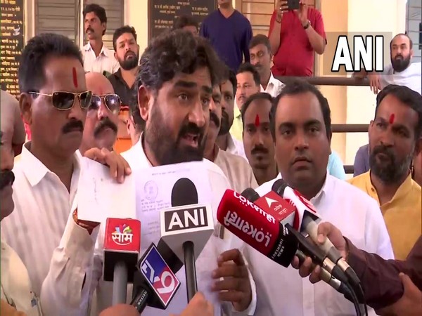 MNS leader Mahendra Bhanushali (Photo/ANI)