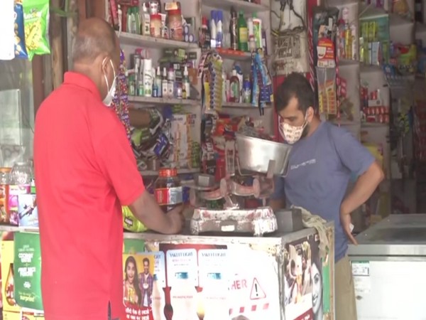 A visual from RK Puram's Sector 12 market area (ANI).