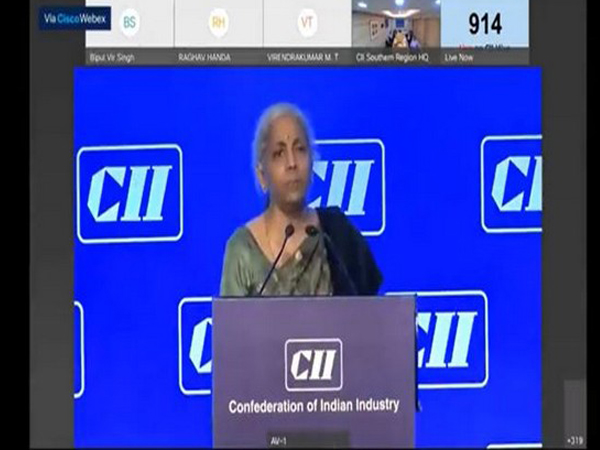 Minister of Finance and Corporate Affairs, Nirmala Sitharaman (Photo/ANI)