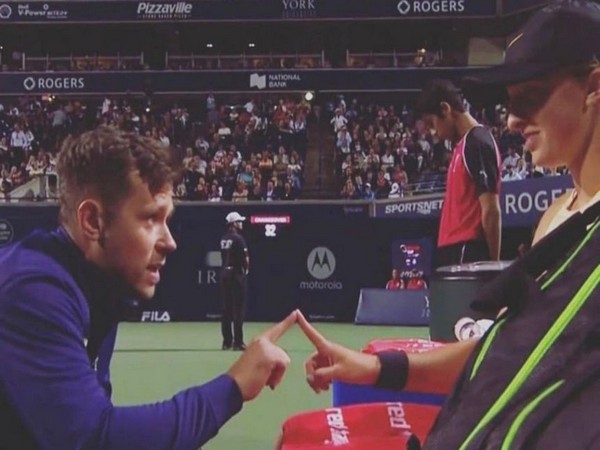 Iga Swiatek and Piotr Sierzputowski (Photo: Instagram/Iga Swiatek)