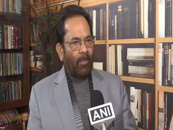 Union Minister Mukhtar Abbas Naqvi (Photo/ANI)