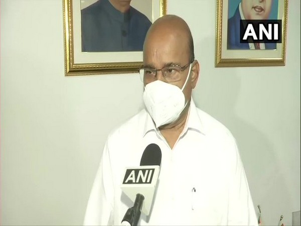 Thawarchand Gehlot speaking to ANI in New Delhi on Tuesday.
