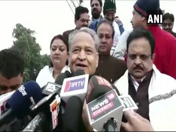 Chief Minister Ashok Gehlot. Photo/ANI