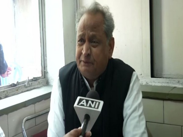 Rajasthan Chief Minister Ashok Gehlot speaking to ANI in New Delhi on Monday. Photo/ANI