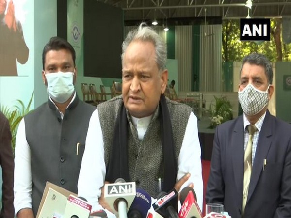 Rajasthan Chief Minister Ashok Gehlot. (Photo/ANI)