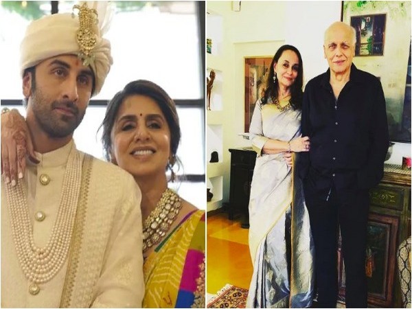 Ranbir Kapoor, Neetu Kapoor, Soni Razdan, Mahesh Bhatt (Image source: Instagram)