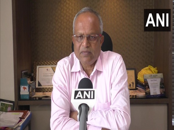 President of Gem and Jewellery Export Promotion Council in Gujarat Dinesh Navadiya (Photo/ ANI)