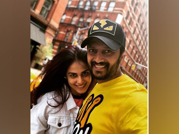 Genelia D'Souza and Riteish Deshmukh (Image courtesy: Instagram)