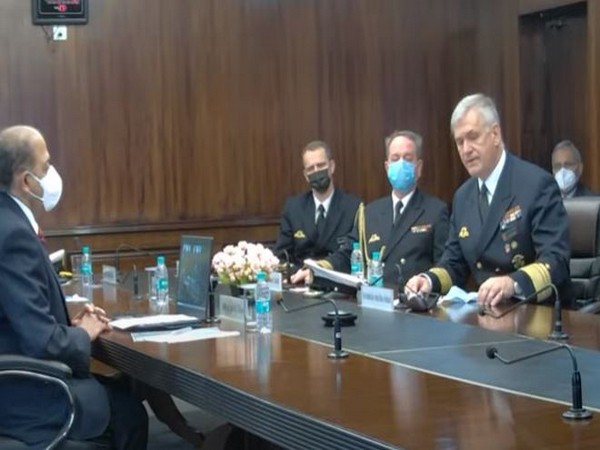 Vice Admiral Kay-Achim Schonbach, Chief of German Navy at an event in Manohar Parrikar Institute for Defence Studies and Analyses (IDSA). (Photo Credit: IDSA)