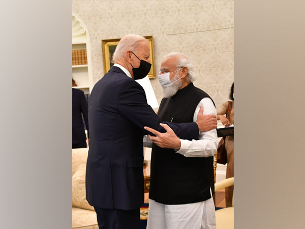 US President Joe Biden and Prime Minister Narendra Modi at White House