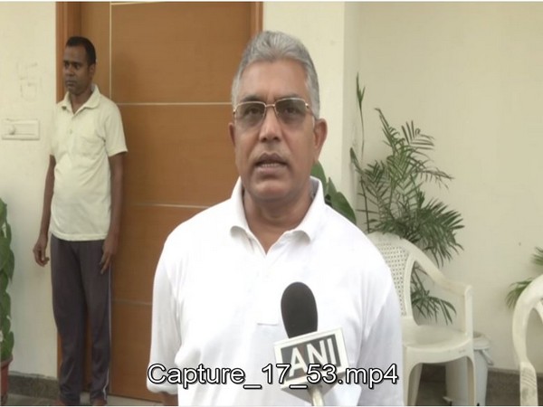 West Bengal BJP president Dilip Ghosh (Photo/ANI)