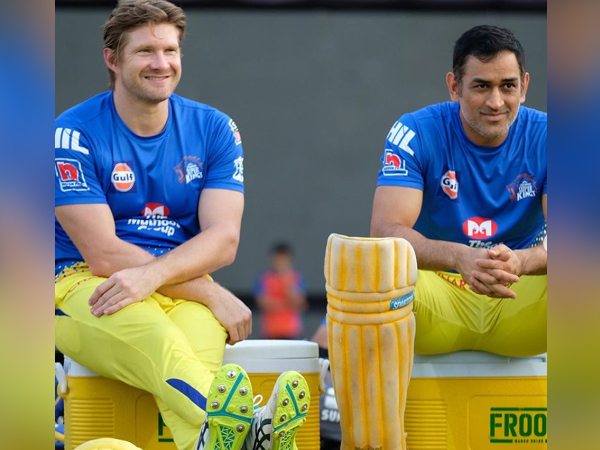 Shane Watson and MS Dhoni (Image: Shane Watson's Instagram)