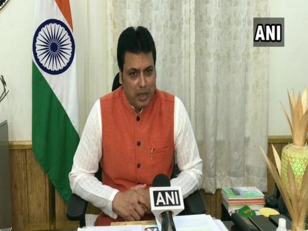 Tripura CM Biplab Kumar Deb (File Photo/ANI)