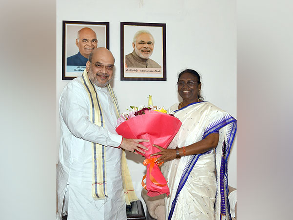 Union Home Minister Amit Shah and President Droupadi Murmu (File Photo)