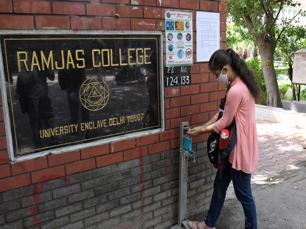 Ramjas college campus (File Photo/ANI).