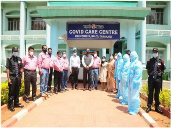 NELCO's COVID care centre in Daman (Photo/ANI)