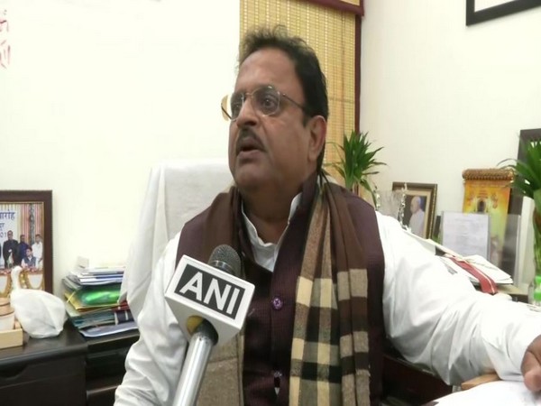 Rajasthan Health Minister Raghu Sharma in Jaipur in Rajasthan spoke to ANI on Sunday. Photo/ANI