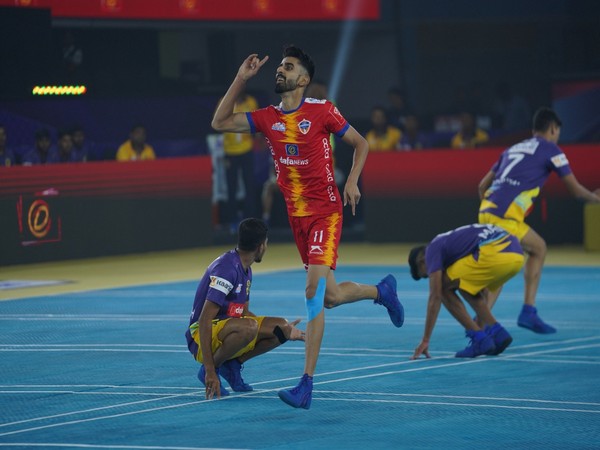 Telugu Yoddhas in action against Chennai Quick Guns in UKK (Image: UKK)