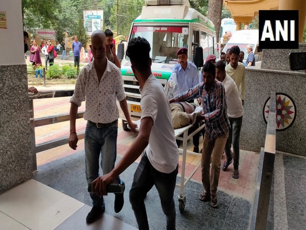 The injured being taken to the hospital. (ANI/photo)