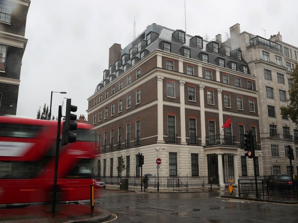 A general view of the Chinese Embassy in London. (Image credit: Reuters)