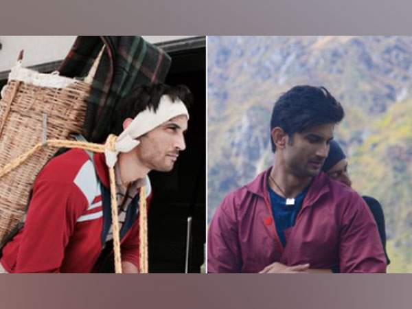 Stills from 'Kedarnath,' featuring late actor Sushant Singh Rajput (Image Source: Twitter)