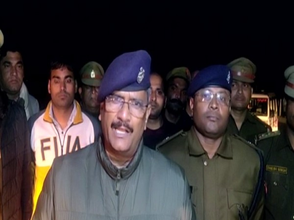 Rajesh Kumar Singh, DCP, Greater Noida. (Photo/ANI Twitter)