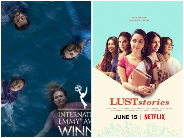 Poster of 'Safe Harbour' and  'Lust Stories' (Image Courtesy: Twitter)