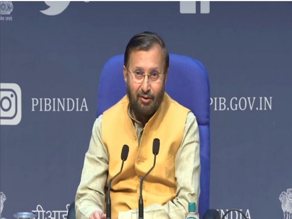 Union Minister Prakash Javadekar. (Photo/ANI)