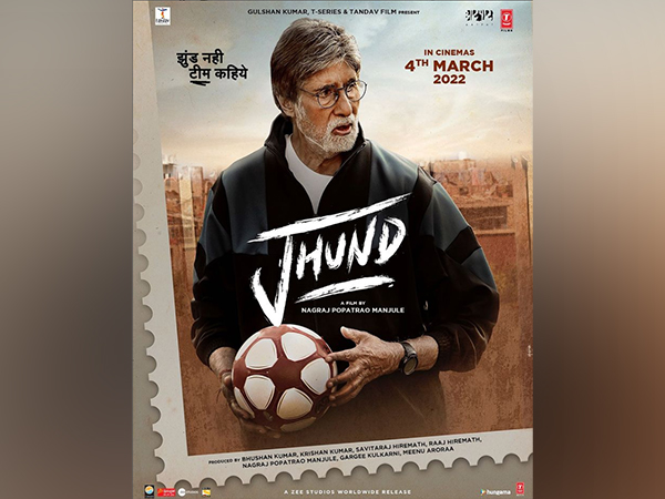 Poster of 'Jhund' (Image source: Instagram)