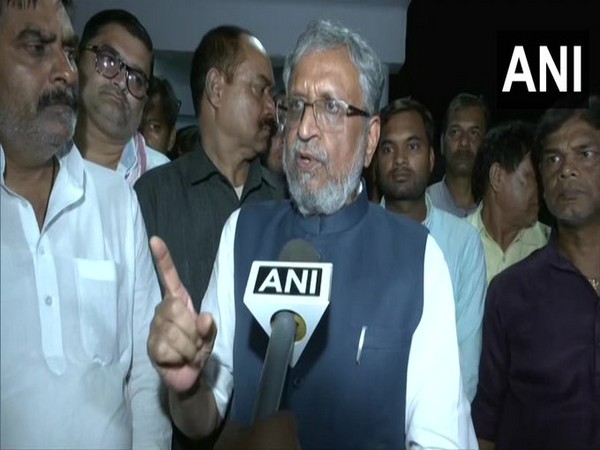 BJP Rajya Sabha MP Sushil Modi (Photo/ANI)