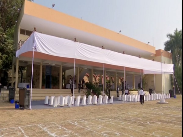 Visual from Industrialist Rahul Bajaj's residence in Pune. (Photo/ANI)