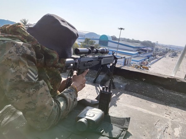 Garud Special Forces soldier at Aero India 2021