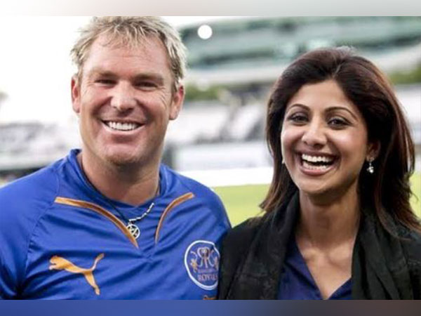 Shane Warne, Shilpa Shetty (Image source: Instagram)