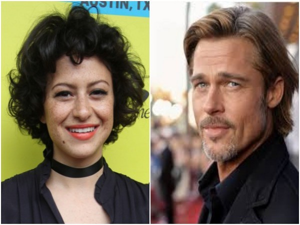 Alia Shawkat, Brad Pitt (Image source: Instagram)