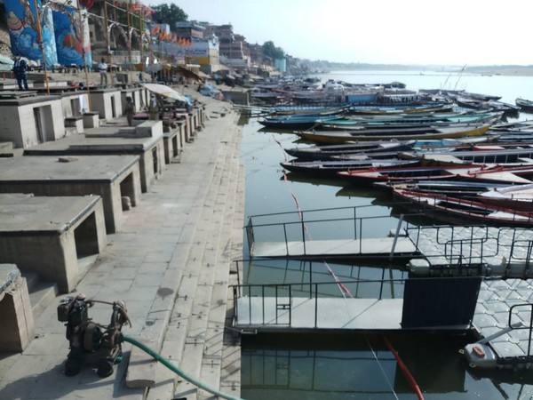 Ganga ghats in Varanasi remained deserted on the occasion of Ganga Dussehra on Monday.