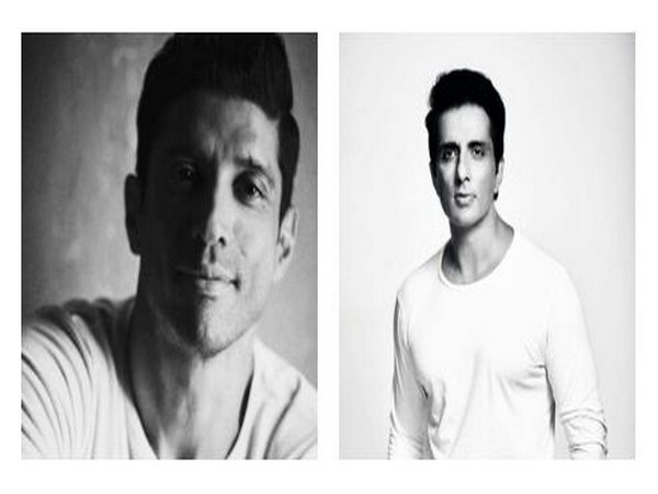 Farhan Akhtar, Sonu Sood (Image Source: Twitter)