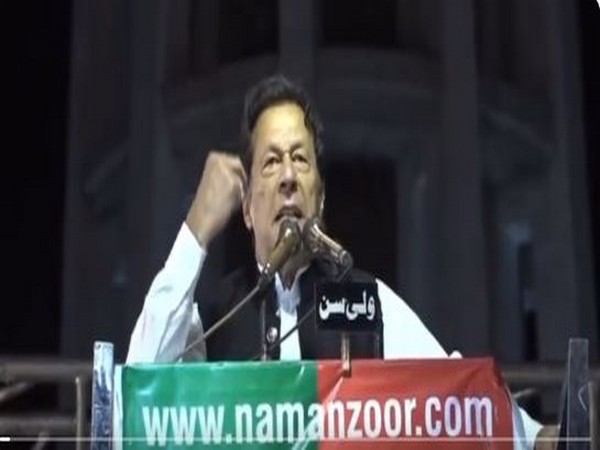 Former Pakistan Prime Minister Imran Khan (Grab from video)