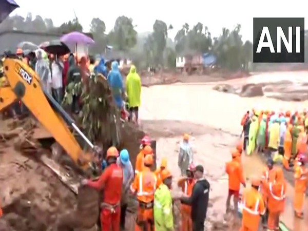 Visuals from Wayanad. (Photo/ANI)