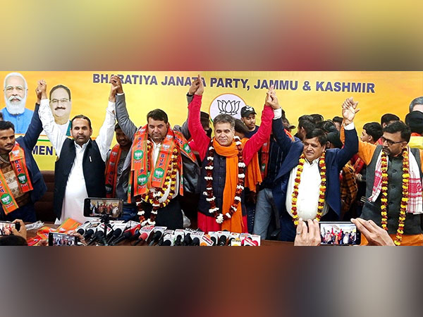 Mubashar Azad joining BJP in J-K.