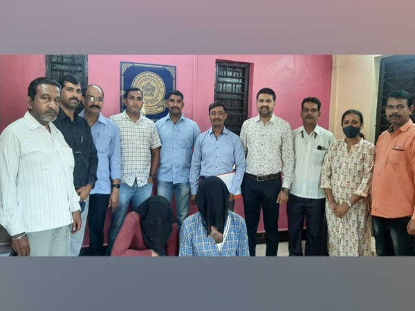 NCB arrests two drug peddlers in Mumbai. (Photo/ ANI)