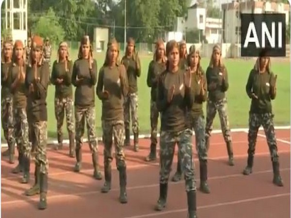 Bihar police's women commandos (Photo/ANI)