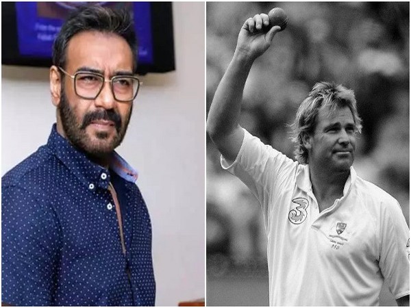Ajay Devgn, Shane Warne (Image source: Instagram)