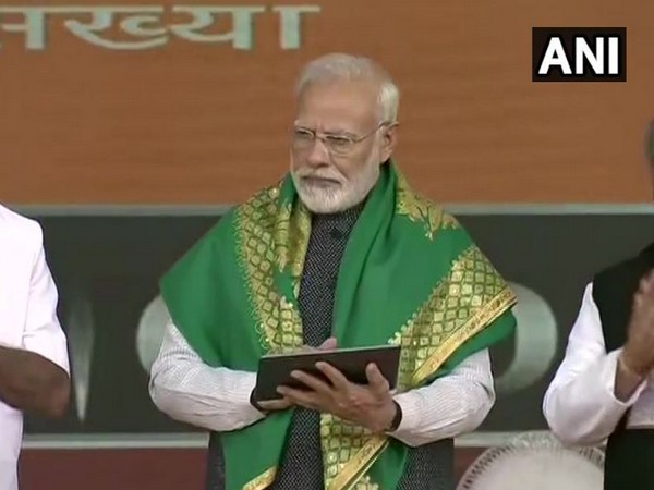 Prime Minister Narendra Modi in Tumakuru in Karnataka on Thursday.