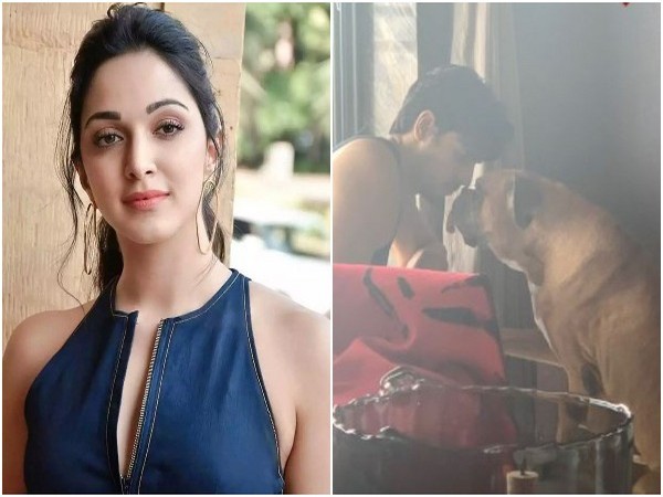 Kiara Advani, Sidharth Malhotra with his late pet dog Oscar (Image source: Instagram)