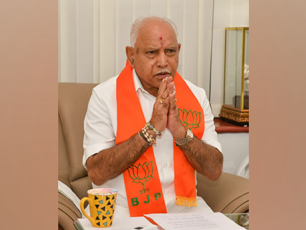 Karnataka Chief Minister BS Yediyurappa (File Photo/ANI)