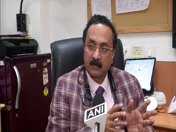 Dr Dhiren, Deputy Director, Paediatric Pulmonary Medicine and Intensive care, Gangaram Hospital (Photo/ANI)