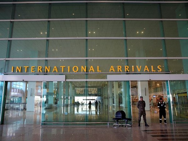 Airport Security Force (ASF) personnel stand guard at the International arrivals area during a media tour of the newly built Islamabad International Airport (Photo Credit: Reuters)