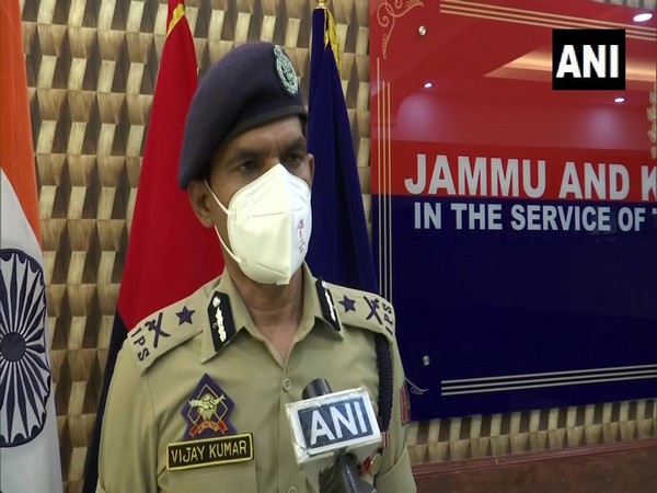 IGP Kashmir Vijay Kumar (file photo)